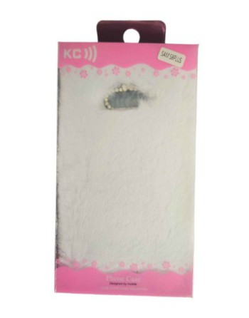 TPU SAMSUNG S8 PELUDITO BLANCO KC