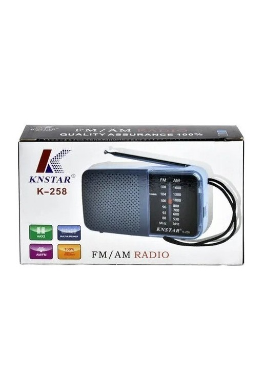 RADIO AM/FM K-258B KNSTAR