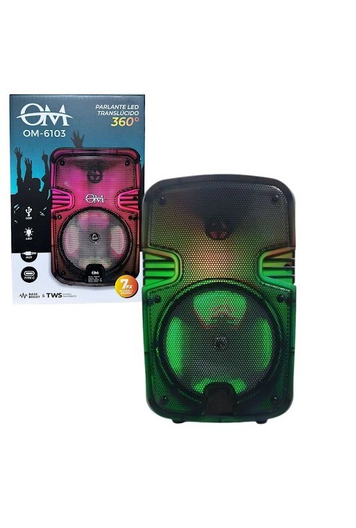 PARLANTE BLUETOOTH 6.5" OM-6103 OM