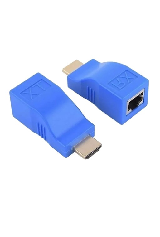 EXTENSOR HDMI HASTA 30MTS POR CABLE UTP FULL HD 1080 HDEXT2 SKY WAY