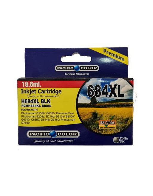 CARTUCHO HP PC 684XL NEGRO 18.6ML PACIFIC COLOR