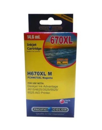 CARTUCHO HP PC 670XL MAGENTA PACIFIC COLOR