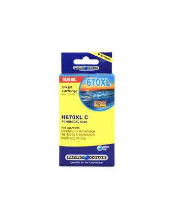CARTUCHO HP PC 670XL CYAN PACIFIC COLOR