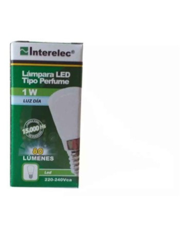 FOCO LED 2W LUZ DIA 200 LUMINES E14 INTERELEC