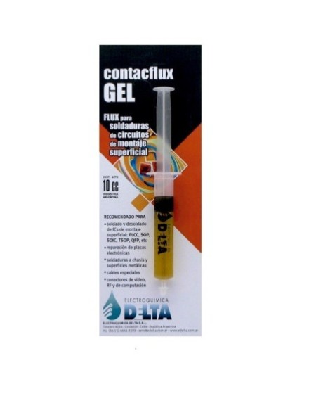 CONTACFLUX GEL JERINGA 10CC DELTA