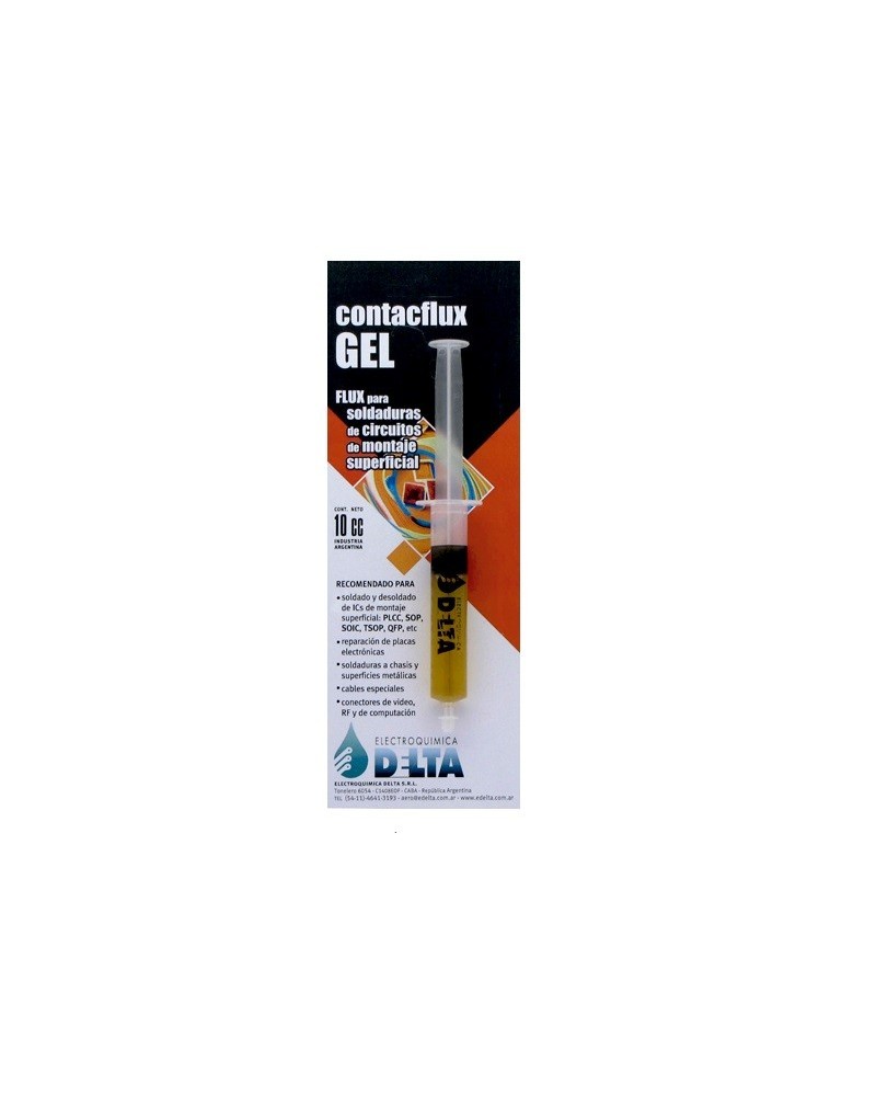 CONTACFLUX GEL JERINGA 10CC DELTA