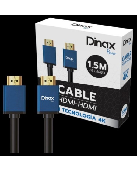 CABLE HDMI M/M 1.5MTS 4K DX-15MHDTV DINAX