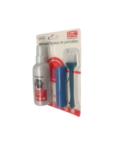 KIT DE LIMPIEZA LIQUIDO, PAÑO Y CEPILLO ADG-002 GTC