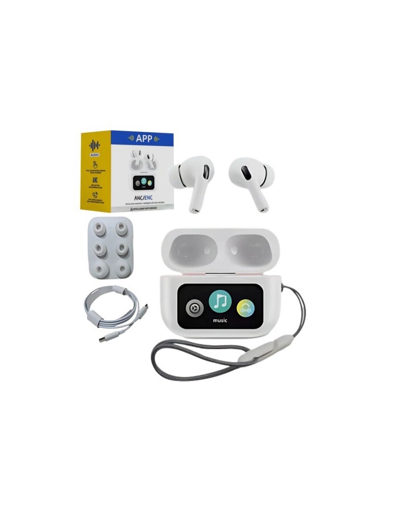 AURICULAR BLUETOOTH IN-EAR APP ANC/ENC CON PANTALLA GENERICOS