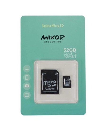 MEMORIA MICRO SD 62GB CALSE10 100MBPS MIXOR