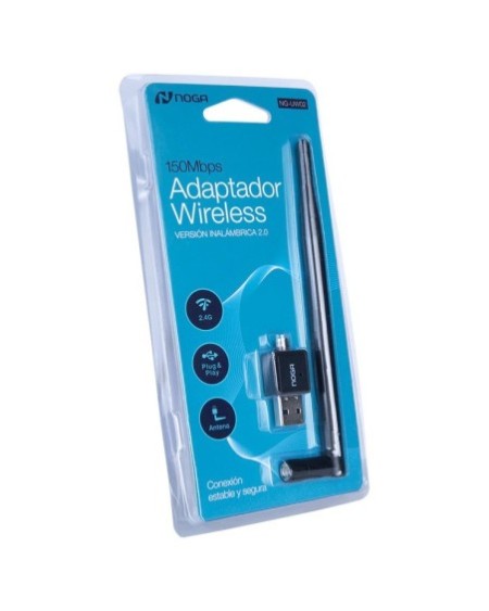 ETH USB WLS 150MBPS 2.4GB C/ANTENA NG-UW02 NOGANET