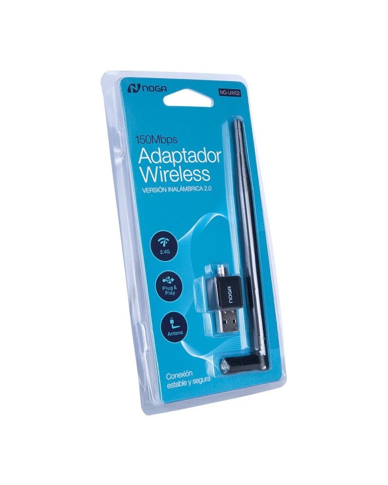 ETH USB WLS 150MBPS 2.4GB C/ANTENA NG-UW02 NOGANET