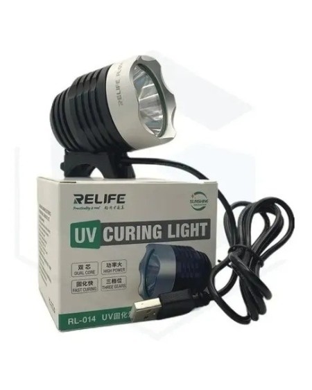 LAMPARA LED ULTRAVIOLETA 5V USB RI-014 SOLDADURA RELIFE