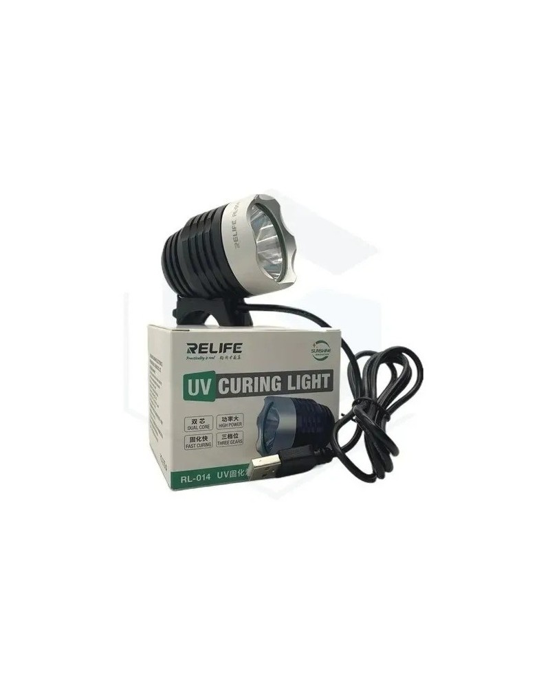 LAMPARA LED ULTRAVIOLETA 5V USB RI-014 SOLDADURA RELIFE