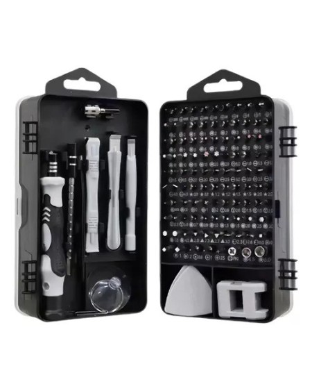 KIT DE DESTORNILLADORES 115PCS DE PRECISION PARA CELULARES NHK-207 NAPPO