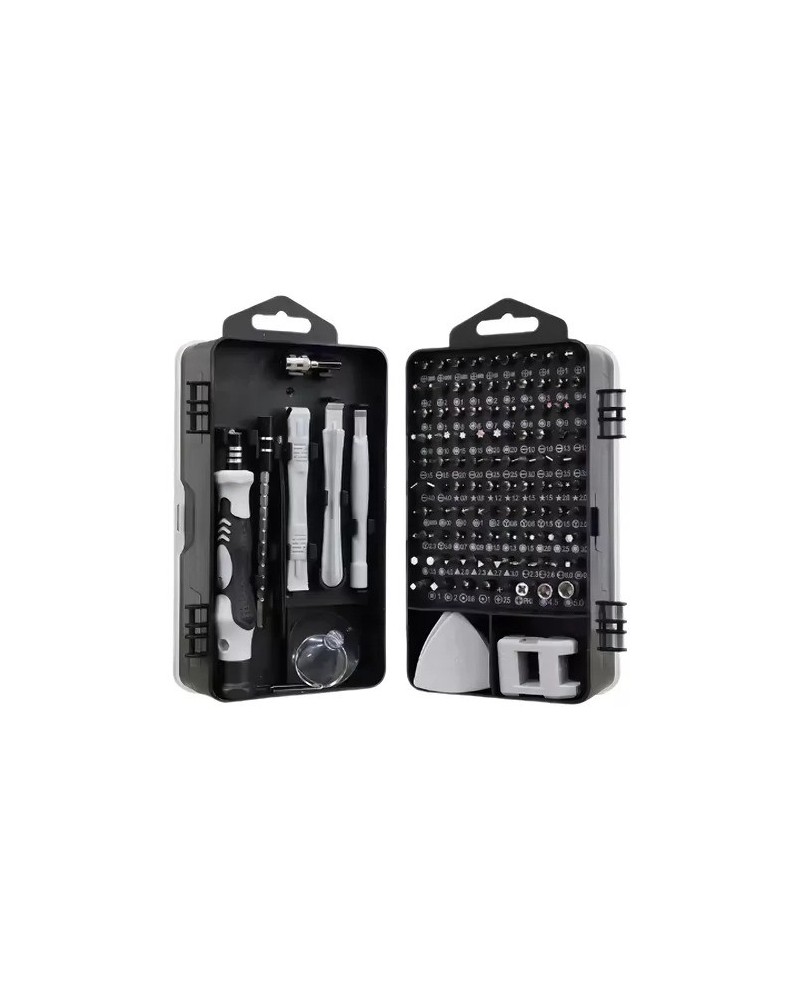 KIT DE DESTORNILLADORES 115PCS DE PRECISION PARA CELULARES NHK-207 NAPPO