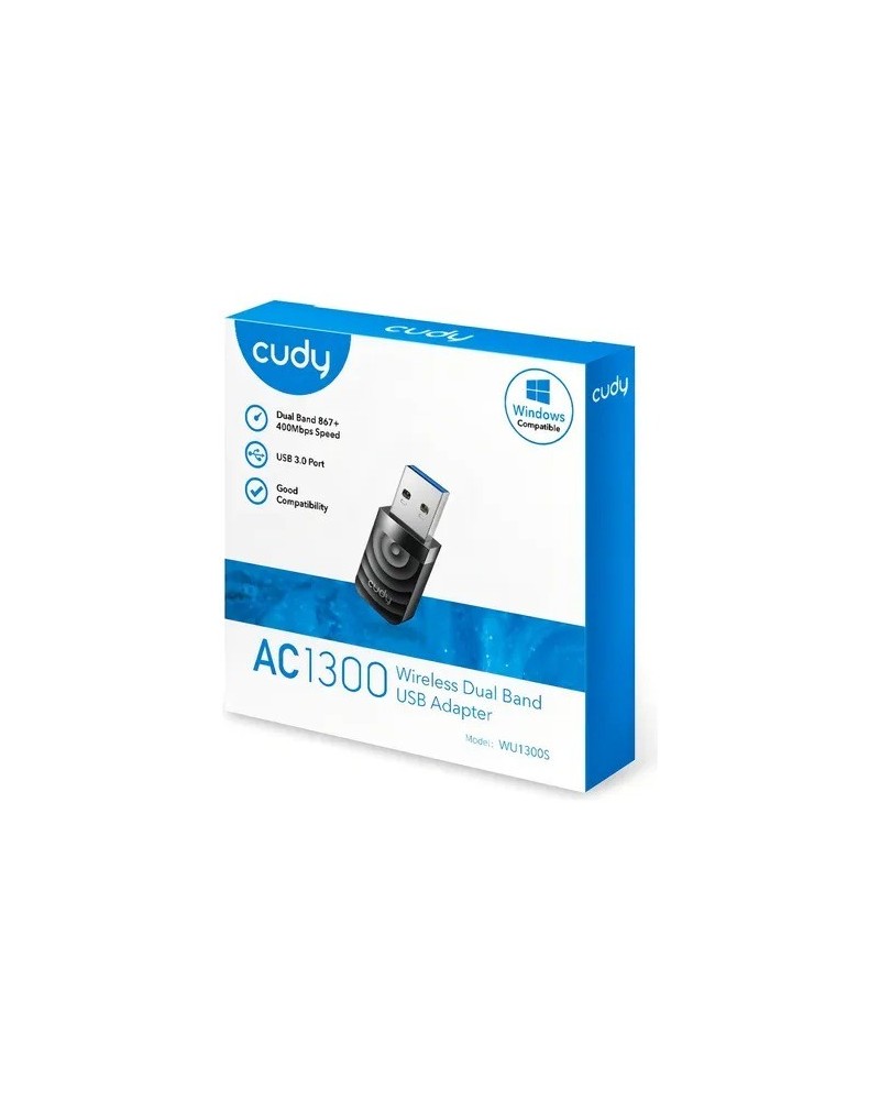 ETH USB WLS 867+400MBPS DOBLE BANDA AC1300 CUDY