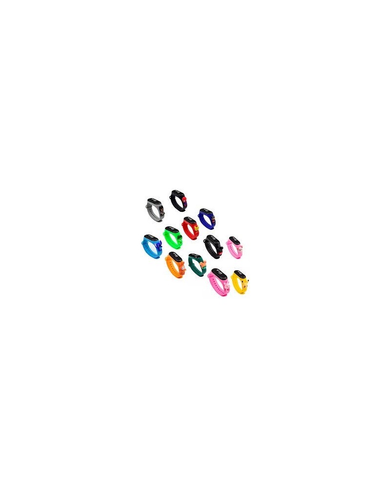 RELOJ SMART BAND NI¥O COLORES PERSONAJES