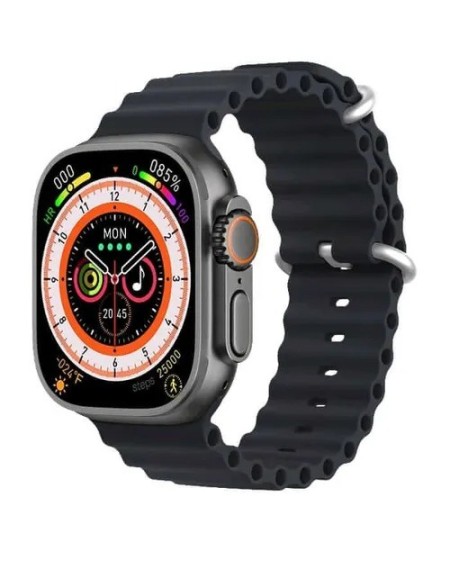 RELOJ INTELIGENTE SMART WATCH NEGRO T900 ULTRA 2