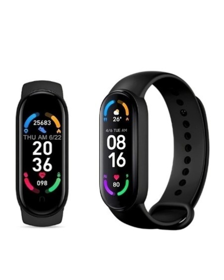 RELOJ INTELIGENTE SMART BAND M5 AZUL SUONO