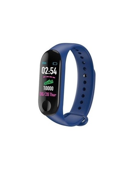 RELOJ INTELIGENTE C/RITMO CARDIACO AZUL M3