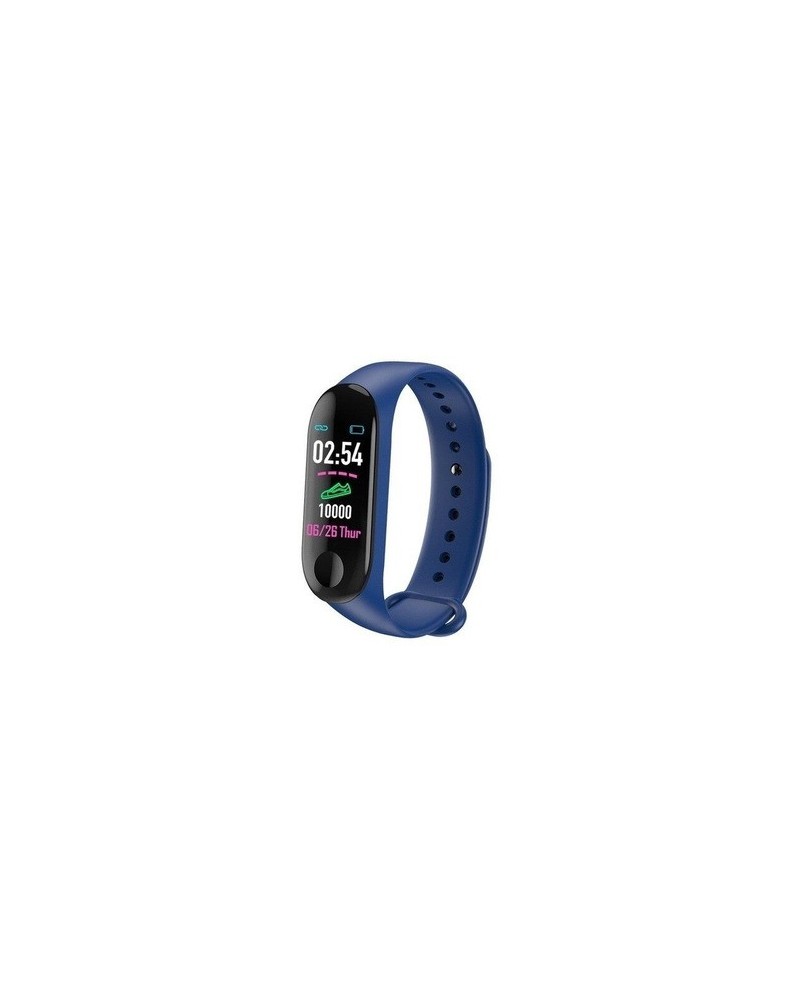 RELOJ INTELIGENTE C/RITMO CARDIACO AZUL M3