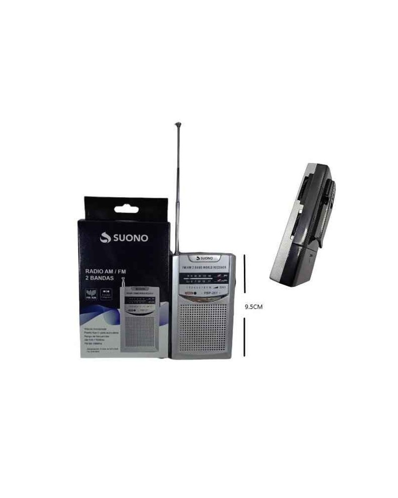 RADIO AM/FM DE MANO RD-1783 SUONO