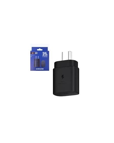 CARGADOR 220V A USB TIPO C CABEZAL 25W PD SAMSUNG