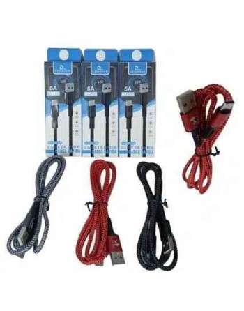 CABLE USB TIPO C DE CORDON REFORZADO 5AMP LEGATUS