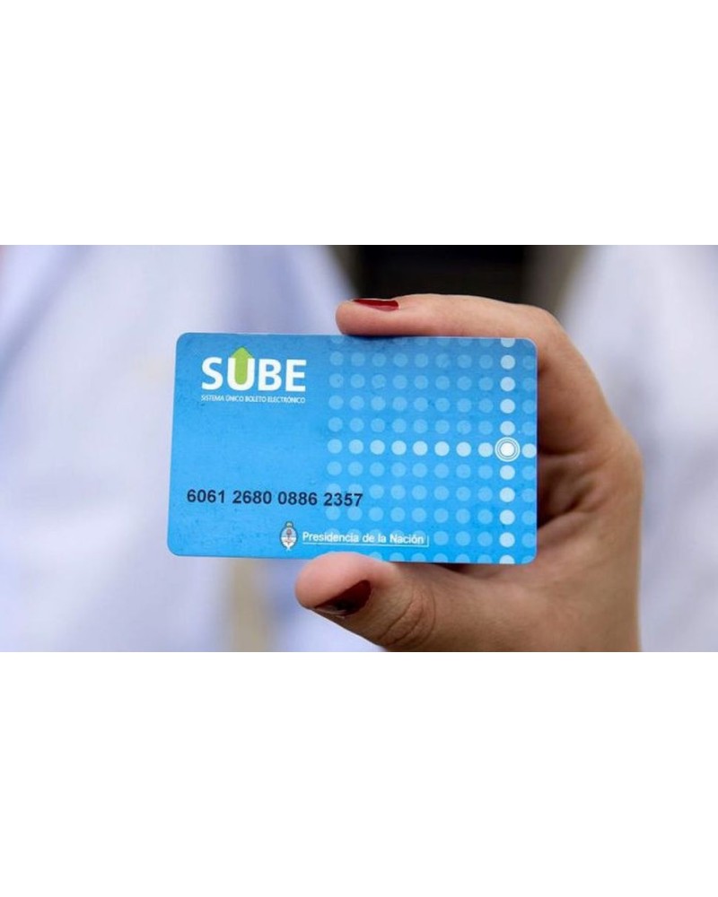 TARJETAS SUBE