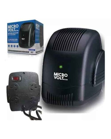 ESTABILIZADOR 2000 VAMP TRV BY MICROVOLT (4 TOMAS) TRV