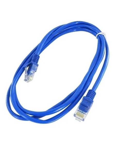 CABLE DE RED PATCH CORD 2MTS AZUL 9022-3 HX