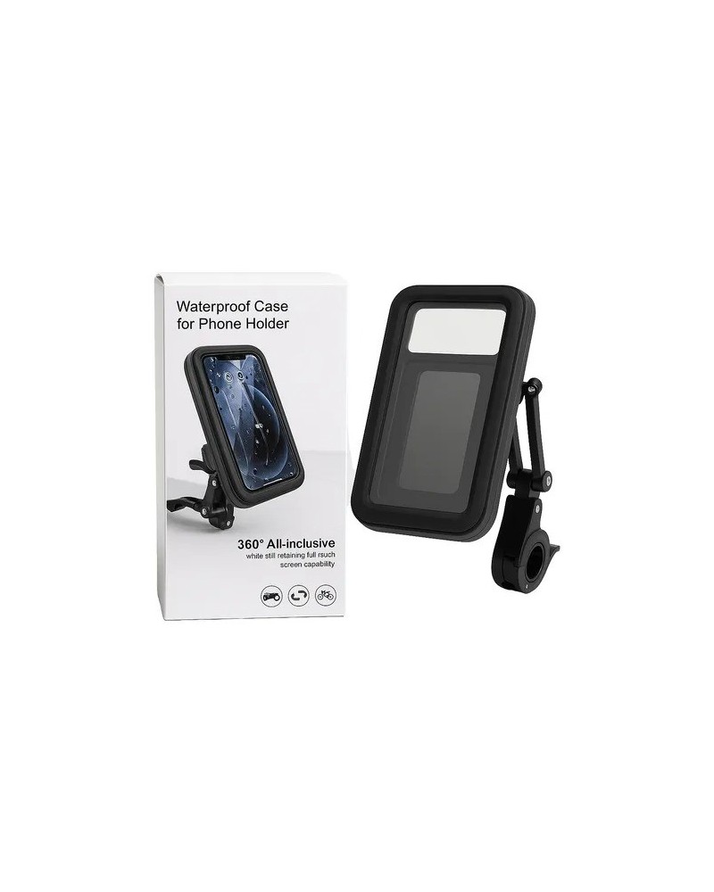 SOPORTE P/CELULAR P/BICI PROTECCION DE AGUA 360 TODO INCLUIDO JK-LX03