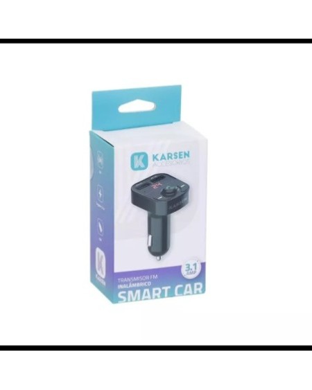 TRANSMISOR FM 3.1AMP SMART CAR 1488 KARSEN
