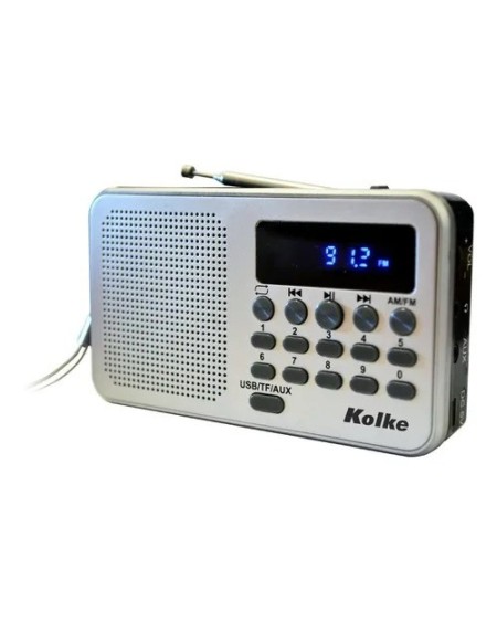 RADIO AM/FM NEGRA KPR-764 KOLKE