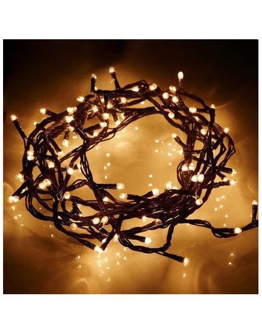 LUCES NAVIDEÑAS ARROZ X 100 BLANCA CALIDA DA-02