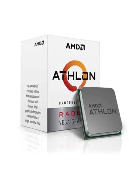 PROCESADOR AM4 ATHLON 3000G VEGA 3 2 CORES 4 HILOS AMD