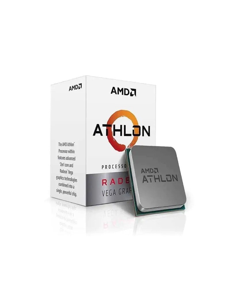 PROCESADOR AM4 ATHLON 3000G VEGA 3 2 CORES 4 HILOS AMD
