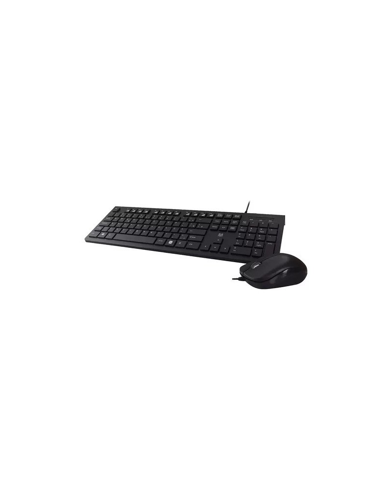 TECLADO + MOUSE USB NEGRO MULTIMEDIA TC240ESP MULTILASER
