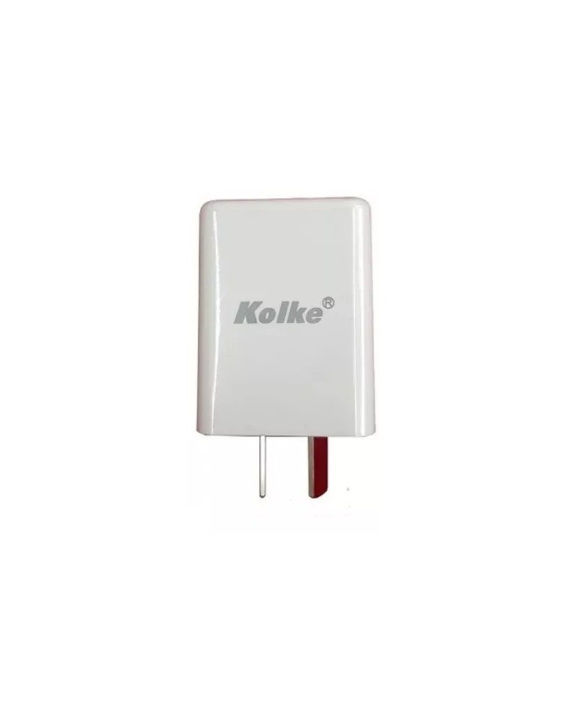 CARGADOR 220V A USB CABEZAL 30W CARGA RAPIDA KCR-648 KOLKE