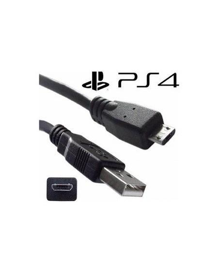 CABLE USB MICRO USB 1.8MTS PARA PS4 SLIM PRO SEISA