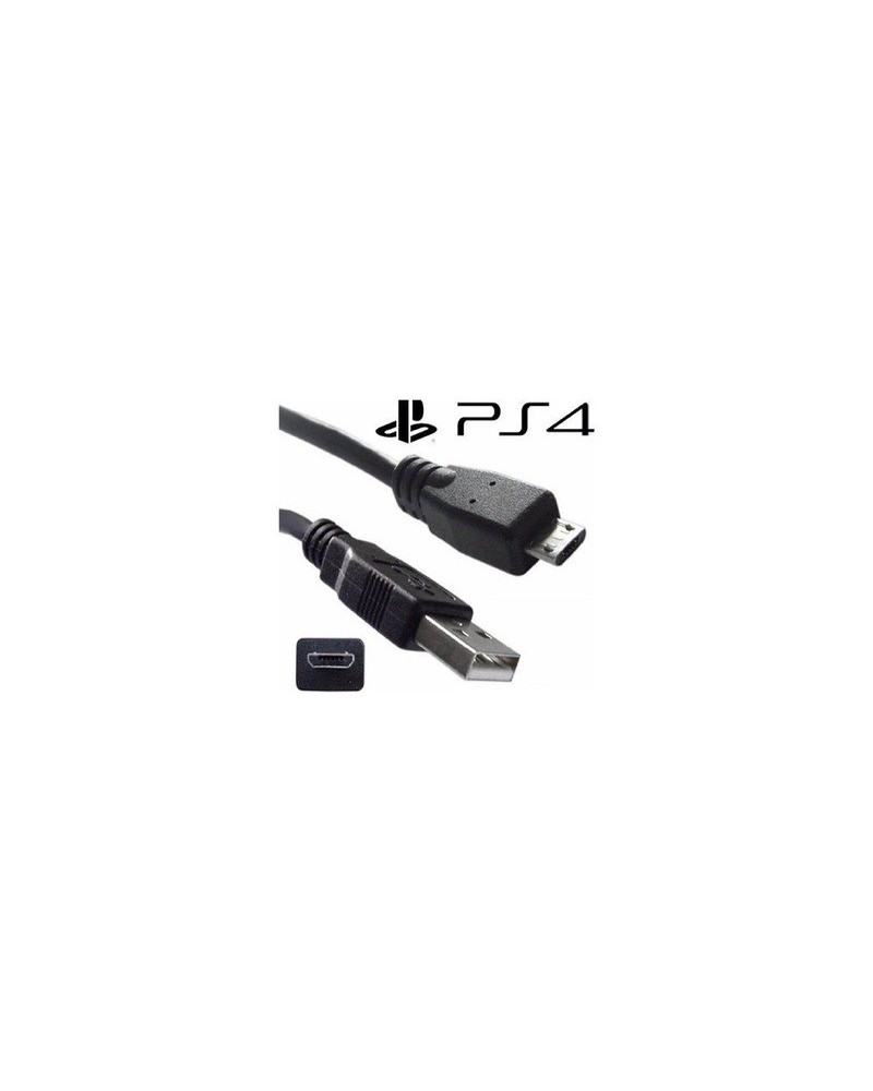 CABLE USB MICRO USB 1.8MTS PARA PS4 SLIM PRO SEISA