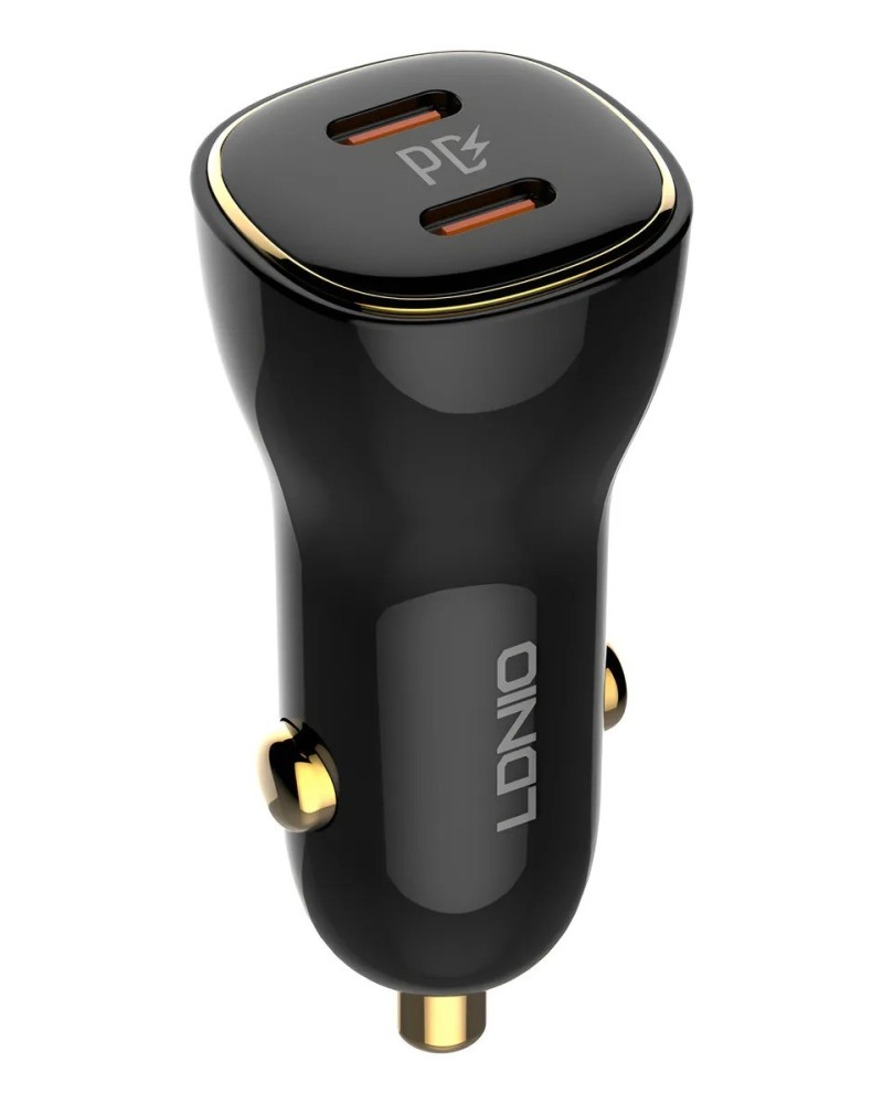 CARGADOR 12V A USB TIPO C X 2 TURBO 60W TCX2 AITECH