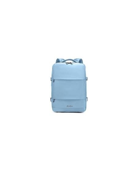 MOCHILA ANTI ROBO 17" CELESTE KVM-654 KOLKE