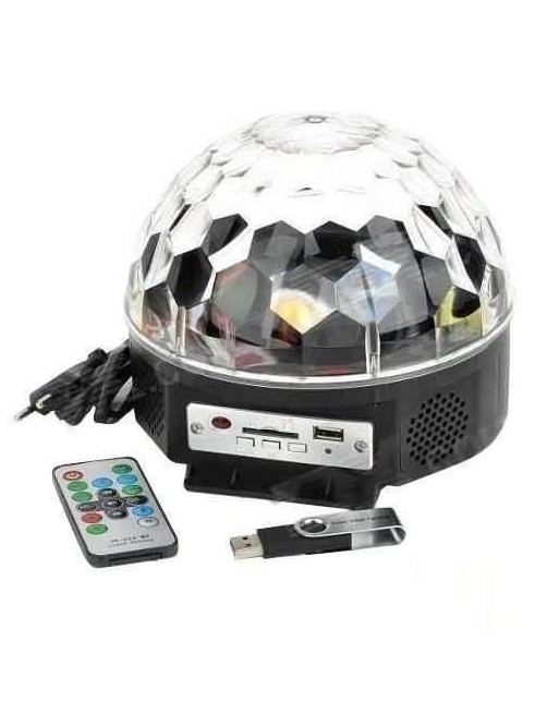 PARLANTE C/USB BOLA MAGICA M-06 CON BLUETOOTH