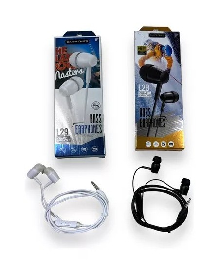 AURICULAR IN-EAR L29 BASS EARPHONE EARPHONES