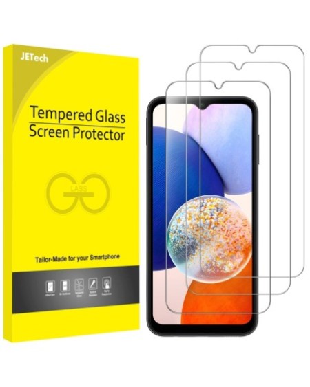 VIDRIO TEMPLADO SAMSUNG A14 5G CON NOTCH 155X68 9H
