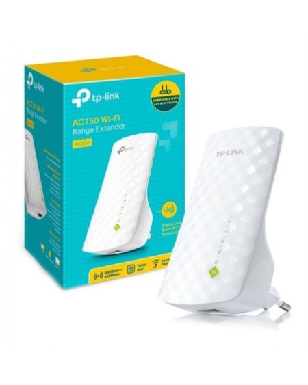 EXPANSOR DE COBERTURA WIFI 300MBPS + 433MBPS AC750 RE200 TP-LINK