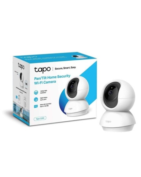 CAMARA IP ROBOTICA INTERIOR 1080P FULL HD C200 TAPO