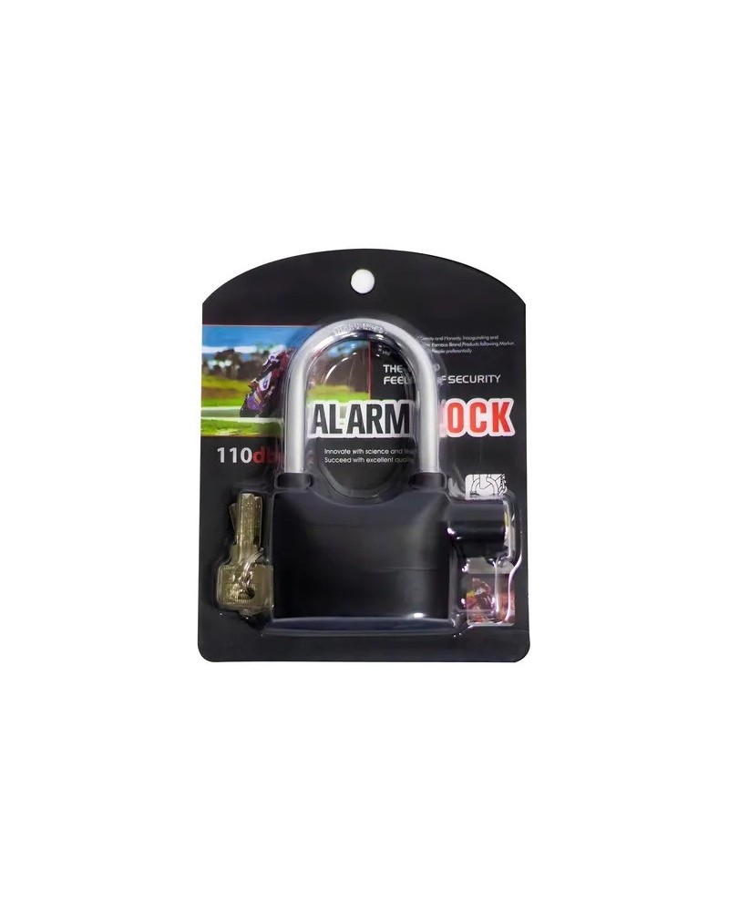 CANDADO P/MOTO CON ALARMA 110DBA LOCK